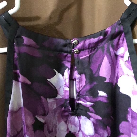 Purple Patterned Tank - Picture 2 of 3